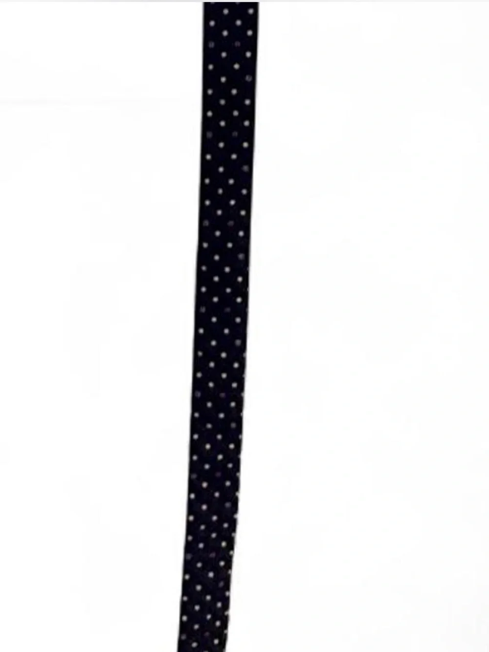 Lilly Pulitzer Navy Polka Dot Fabric Belt with Gold Ring